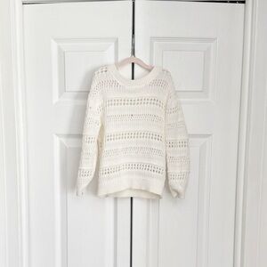 Toddler girl open knit H&M sweater